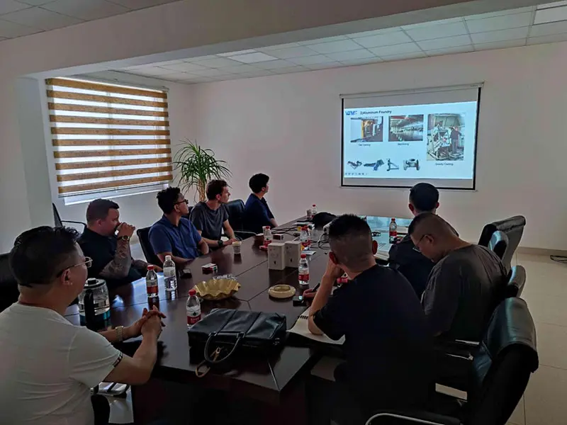 Canadian client visits our foundry2.jpg
