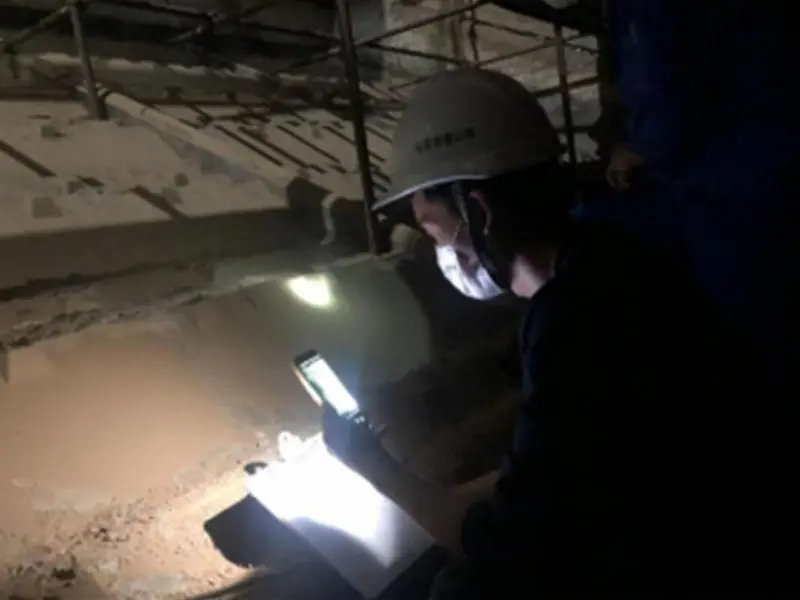 Site Mapping of Shanghai Laogang Waste Incineration Plant